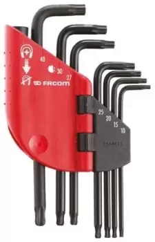 image of Facom 7 Piece L Shape Torx Key Set