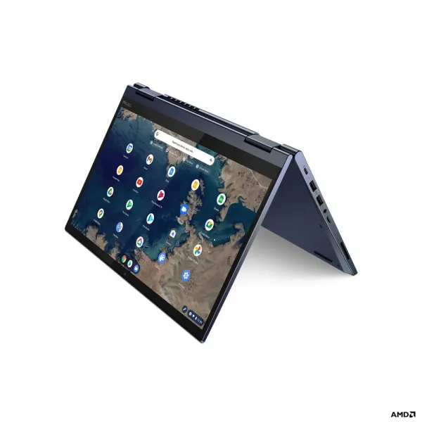 Image of Lenovo ThinkPad C13 Yoga 3150C Chromebook 33.8cm (13.3") Touch Screen Full HD AMD Athlon Gold 4GB DDR4-SDRAM 64GB eMMC WiFi 6 (802.11ax)