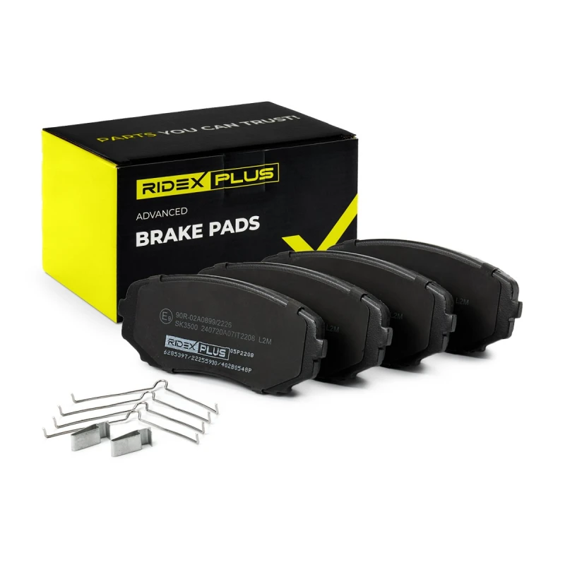 Image of RIDEX PLUS Brake pad set RIDEX PLUS 402B0548P