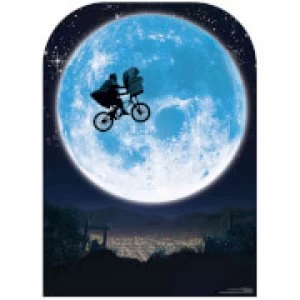 image of E.T. Full Moon Bicycle Scene Setter Lifesized Cardboard Cut Out