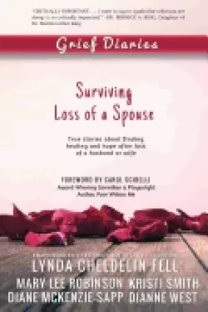Image of grief diaries surviving loss of a spouse