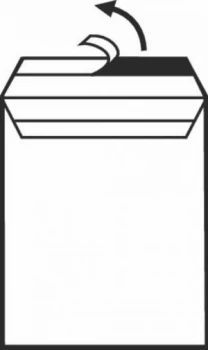 Image of Tyvek Pocket 324X229X38 Peel & Seal 55GSM Inside PK100