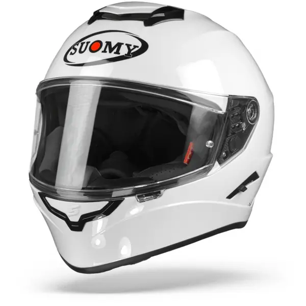 Image of Suomy Stellar Plain White Full Face Helmet S