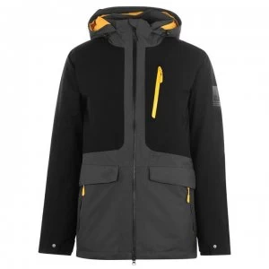 Image of Jack Wolfskin Colour Block Parka Jacket - Black 6000