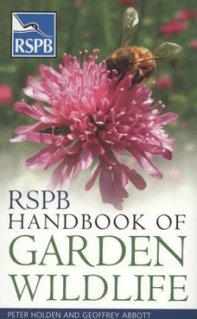 Image of Rspb Handbook of Garden Wildlife by Peter Holden Paperback