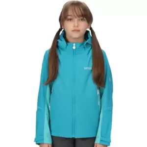Image of Regatta Girls Acidity V Light Reflective Softshell Coat 11-12 Years - Chest 75-79cm (Height 146-152cm)