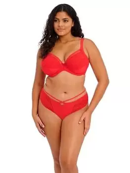 Image of Elomi Kendra Underwired Plunge Bra, Red, Size 36Ff, Women
