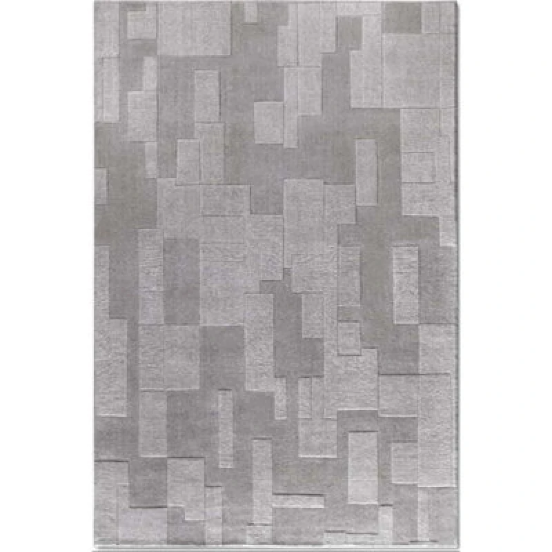 Image of The Rugs Villeroy & Boch 1906 Wool Rug Wilhelmine Handwoven Soft & Durable In Grey