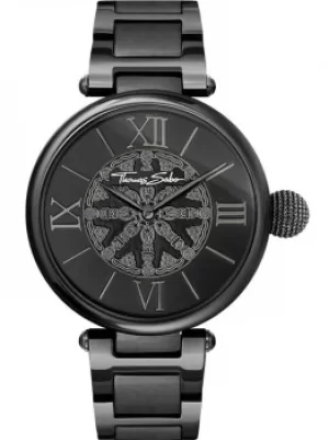 THOMAS SABO Ladies Karma Black Kathmandu Bracelet Watch...