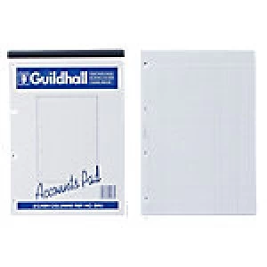 Image of Guildhall Cash Analysis Book A4 2 Cash Columns 60 Pages 60 Sheets