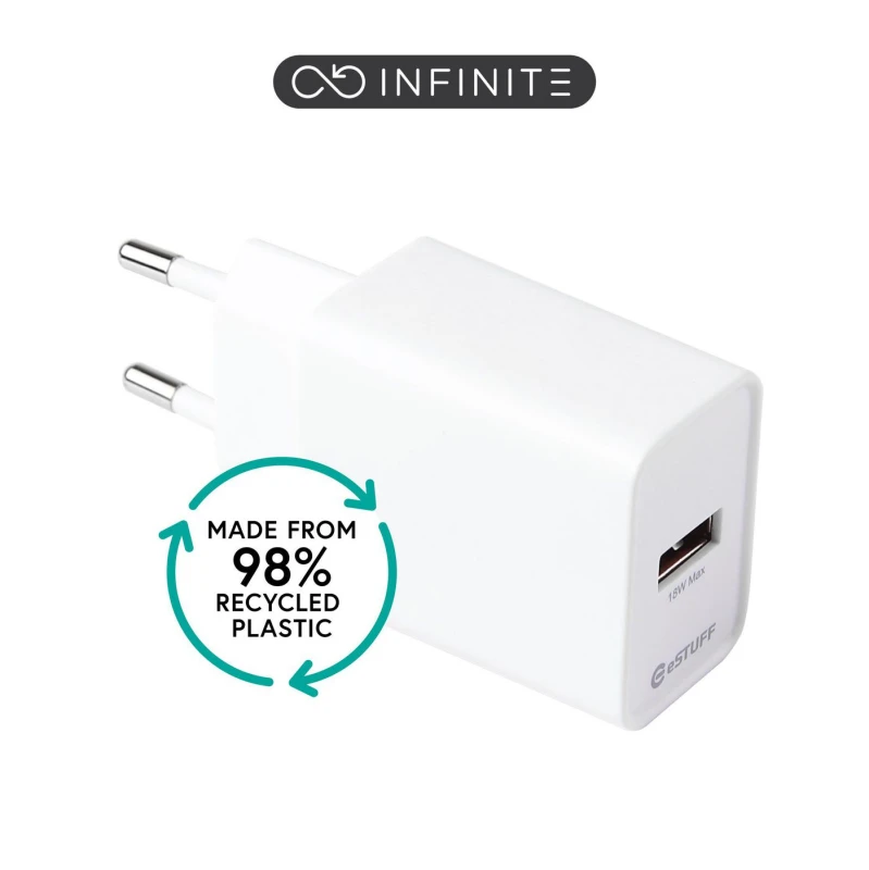 Image of eSTUFF ES637006-BULK mobile device charger Smartphone White AC Fast ch