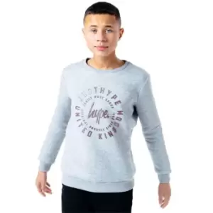 image of Hype Crew Sweatshirt - Grey