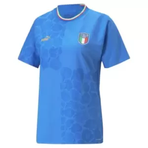 image of Puma x Liberty Italy Authentic Home Shirt 2022 2023 Womens - Blue