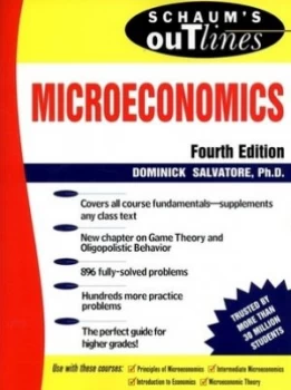 Image of Schaums Outline of Microeconomics by Dominick Salvatore Paperback