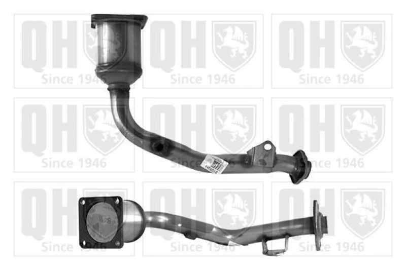 Image of QUINTON HAZELL Catalytic converter QUINTON HAZELL QCAT91989H