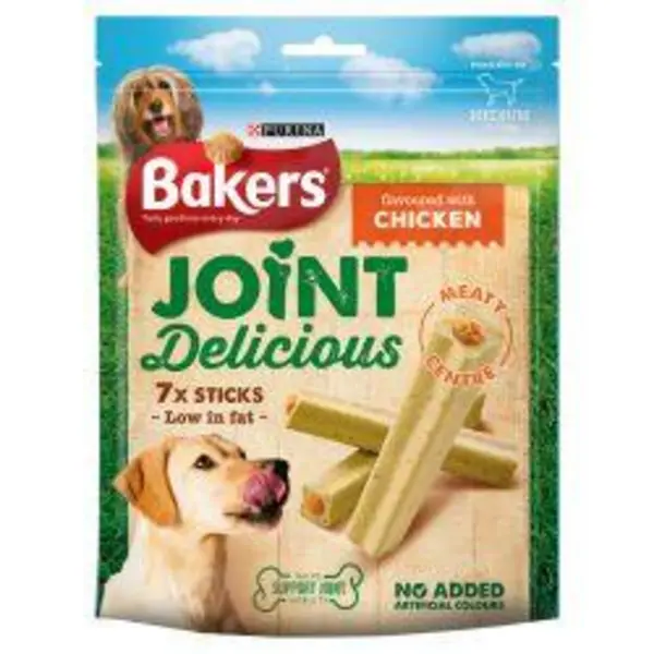 Purina Bakers Joint Delicious Medium Chicken Dog Chews 180g