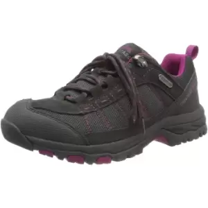 Image of Trespass Womens/Ladies Scree Lace Up Technical Walking Shoes (7 UK) (Castle)
