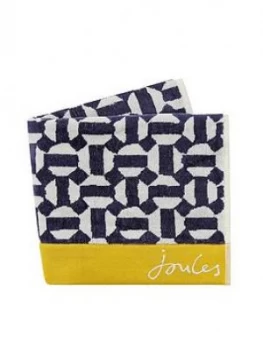 Image of Joules Honeycomb Geo Hand Towel