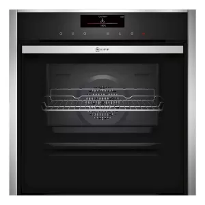 image of Neff B58VT68H0B 71L Integrated Electric Single Oven