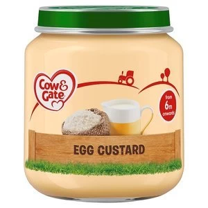 Image of Cow and Gate Egg Custard Jar 6 Months+ 125g