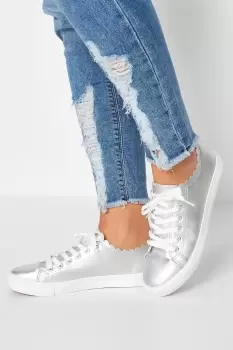 image of Wide Fit Lace Up Trainer