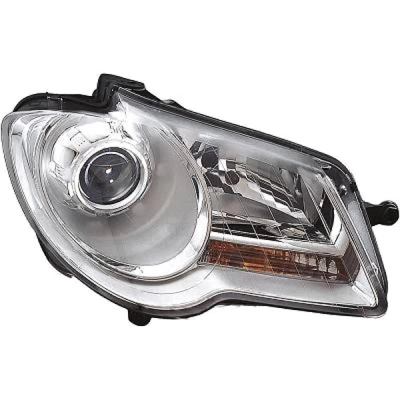 Image of DIEDERICHS 2295186 Headlights H7/H7, Right, with motor for headlamp levelling Headlight (259)
