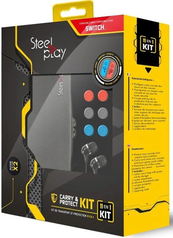 Image of iHaveit Steelplay - Carry & Protect Kit (11 in 1) Switch