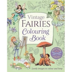 Image of Vintage Fairies Colouring Book Paperback / softback 2019