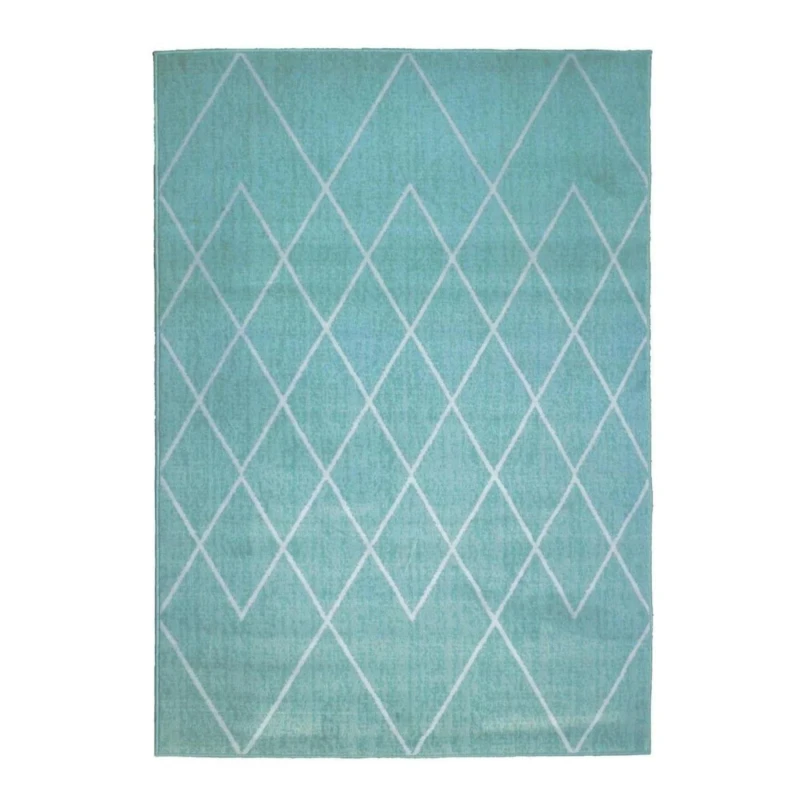 Image of THE RUGS Maestro Collection Berber Design Rug in Duck Egg Blue 3649 BS33 Size: 160cm x 230cm Duck Egg Blue Unisex 160cm x 230 cm