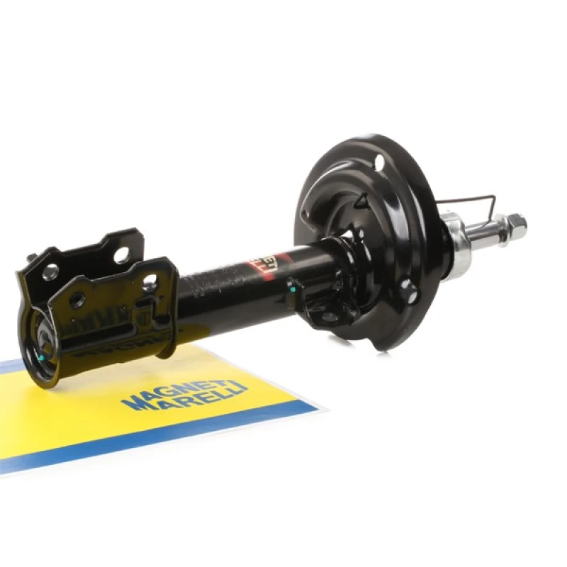 Image of MAGNETI MARELLI 351869070200 Shock absorber Front Axle Left, Gas Pressure, Twin-Tube, Suspension Strut, Top pin Shock Absorber (854)