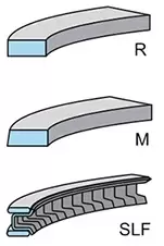 image of Piston Ring Kit 800073310000 by Kolbenschmidt