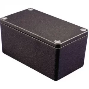 image of Hammond Electronics 1550Z101BK 1550Z101BK Universal enclosure 50 x 45 x 30 Aluminium Black