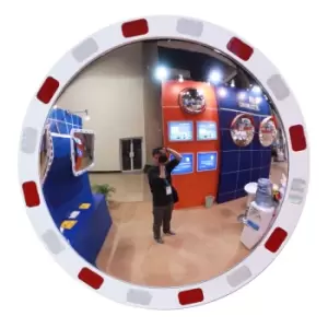 Image of Reflective Rectangular Traffic Blind Spot Mirror - 600mm x 800mm