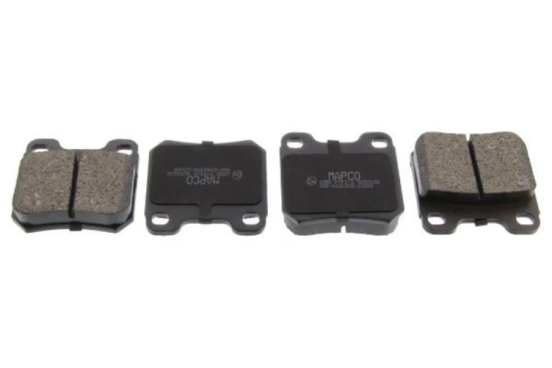 Image of MAPCO 6356 Brake pad set Rear Axle, with anti-squeak plate Brake Pad Set,disc brake (402)