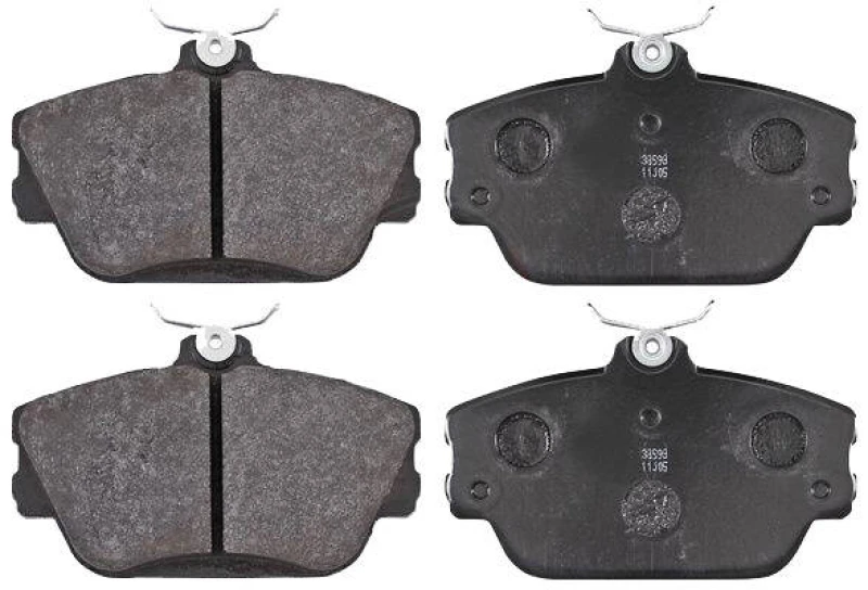 Image of A.B.S. 38598 Brake pad set without integrated wear sensor Brake Pad Set,disc brake (402)