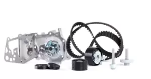 Image of GATES Water Pump + Timing Belt Kit RENAULT,NISSAN,DACIA KP35501XS 119A00397R