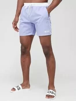 Image of BOSS Starfish Swim Short - Light Purple, Light Purple, Size 2XL, Men