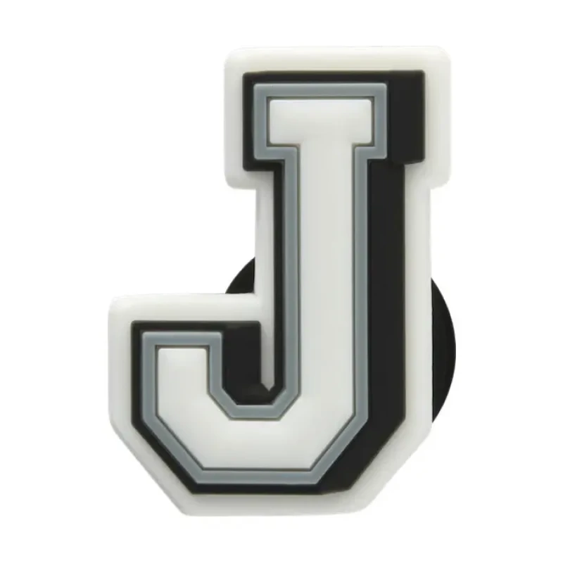 Image of Crocs Jibbitz Crocs Letter J Noir Unisex TU