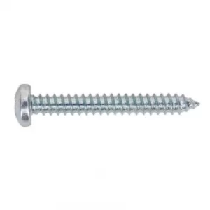Image of Self Tapping Screw 4.8 X 38MM Pan Head Pozi Zinc DIN 7981CZ Pack of 100