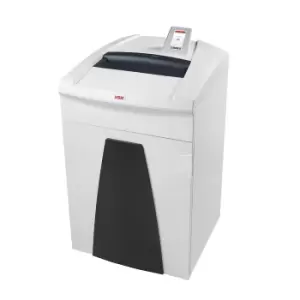 image of HSM SECURIO document shredder P36i, collection capacity 145 l, strips, 43 - 45 sheets