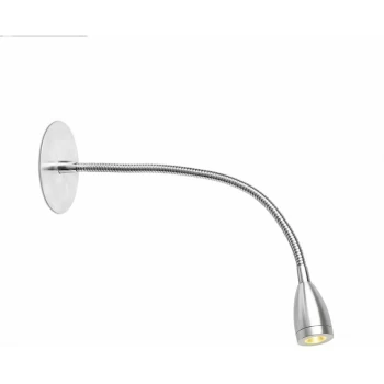 image of Faro Loke-3 - LED Indoor Wall Light Reading Lamp Chrome