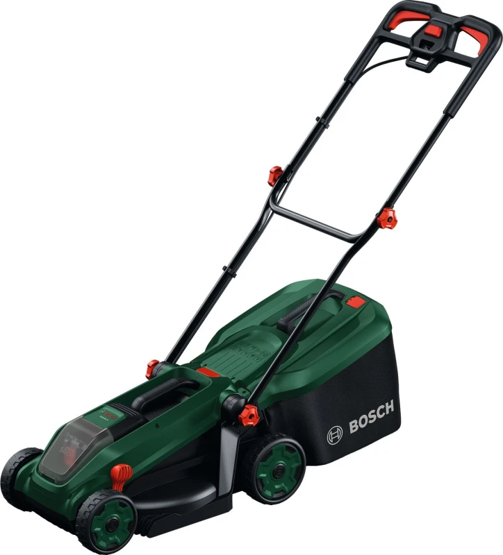 Image of Bosch Rotak 18V Cordless 34Cm Push Lawnmower (1 X 4Ah) - 0.600.8B9.n70