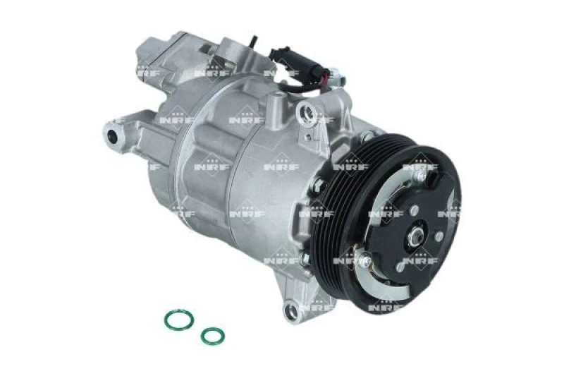 Image of NRF 32463 AC Compressor EASY FIT PAG 46, with seal ring, with gaskets/seals Compressor,air conditioning (447)