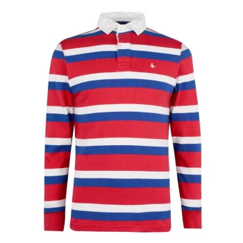 image of Jack Wills Winchester Rugby Shirt - Red