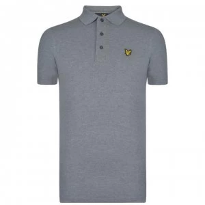 image of Lyle and Scott Lyle and Scott Basic Short Sleeve Polo Shirt - Grey T28