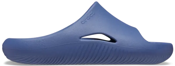 image of Crocs Unisex Mellow Recovery Slides Bijou Blue M11