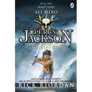 Image of Percy Jackson and the Lightning Thief: The Graphic Novel (Book 1) by Rick Riordan (Paperback, 2010)