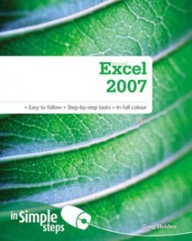 Image of Microsoft Excel 2007 by Mr Greg Holden Book