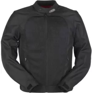 Image of Furygan Genesis Mistral Evo 2 Black Motorcycle Jacket L