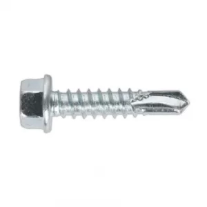 image of Self Drilling Screw 5.5 X 25MM Hex Head Zinc DIN 7504K Pack of 100